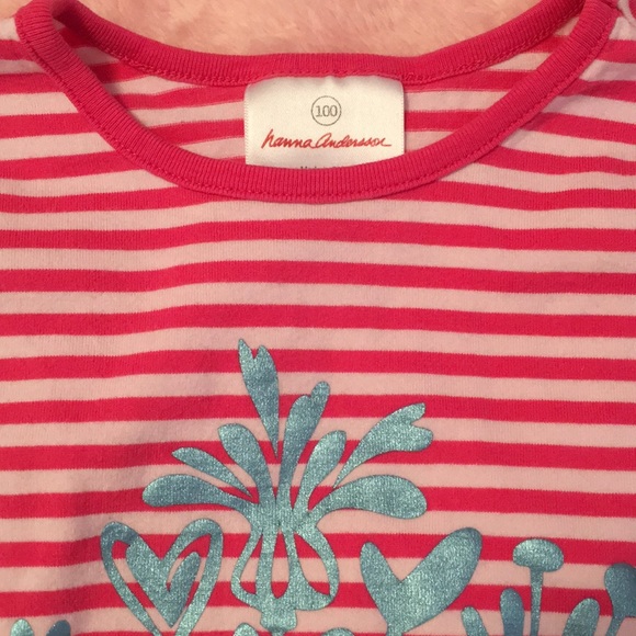 Hanna Andersson long sleeve shirt size 100 - Picture 3 of 7